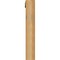 Ekena Millwork Merced Block Rough Sawn Bracket w/ Offset Brace, Western Red Cedar, 4"W x 18"D x 26"H BKT0402X18X26MRC05RWR - alternate 3